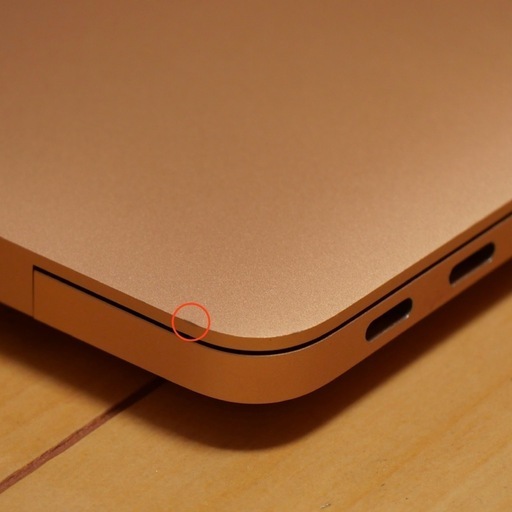 Apple アップル　MacBook Air M1 8GB/256GB ゴールド　ノートパソコン