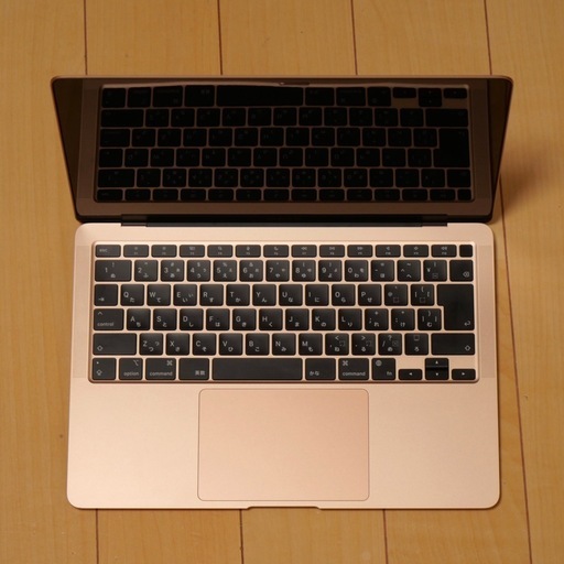 Apple アップル　MacBook Air M1 8GB/256GB ゴールド　ノートパソコン