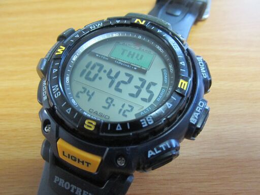 【美品】カシオ　プロトレック　PRG-40 ネイビー 紺 パープル 紫