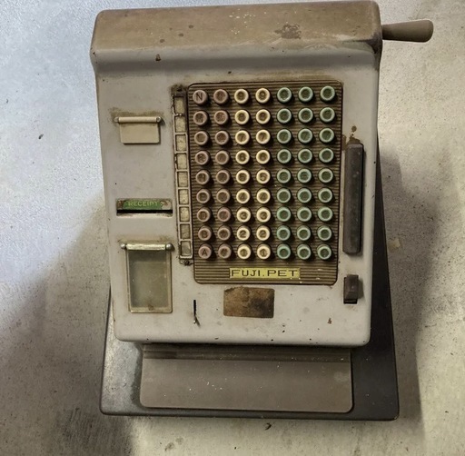 当時もの　ジャンク　レジスター