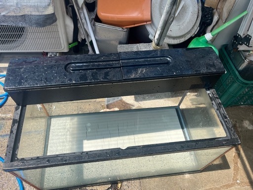 ９０センチ水槽　上部フィルター　セット