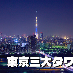 旧小松川閘門と東京三大タワーの一つといわれる「船堀タワー」で夜景...