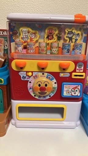 アンパンマン　自販機　おままごと