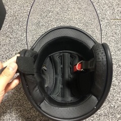 バイクのヘルメットの画像