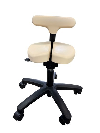 NO.1771 【美品】アーユルチェアー ayur chair キャスタータイプ チェア 椅子 腰痛対策 姿勢矯正 メディカルシート 