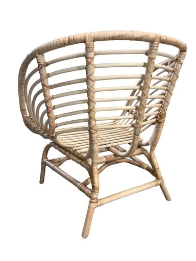 NO.1772 《美品》IKEA ブスクボー ラタンチェア 家具 中古