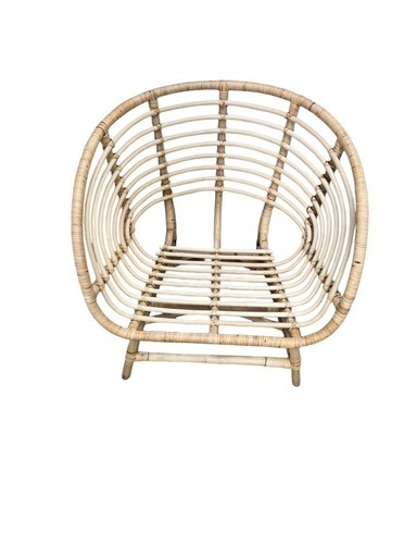 NO.1772 《美品》IKEA ブスクボー ラタンチェア 家具 中古