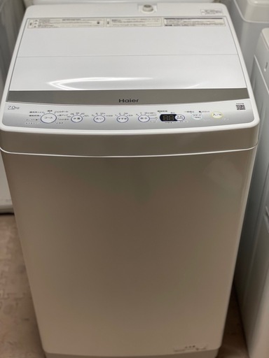 送料・設置込み可　洗濯機　7kg  Haier 2022年