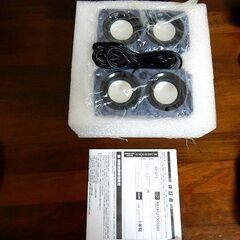 ★ツインクリスタルスピーカー usbスピーカー geanee sr-sp1 ブルー 中古品の画像