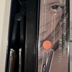 ヘアーグッズ　アイロン　　ジャンク品