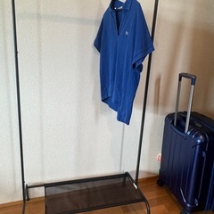 ハンガーラックIKEAブラックスチール