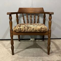 『karimoku』カリモク オールドカリモク アームチェア 肘掛けチェア  1P 1人掛け 一人掛け 1人用 一人用 ヴィンテージ ビンテージ アンティーク.の画像
