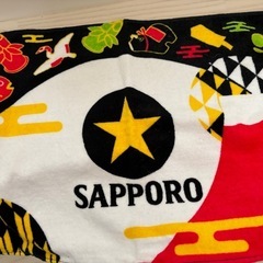新品　サッポロビールタオルの画像