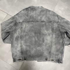 yoke CUT-OFF WIDE DENIM TRUCKER デニムジャケット