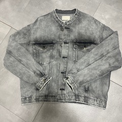 yoke CUT-OFF WIDE DENIM TRUCKER デニムジャケット