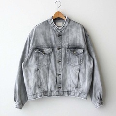 yoke CUT-OFF WIDE DENIM TRUCKER デニムジャケット