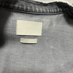 yoke CUT-OFF WIDE DENIM TRUCKER デニムジャケット