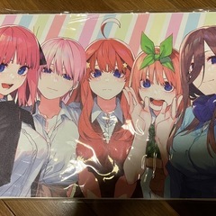 五等分の花嫁　キャンバスボード　少年マガジン応募者全員プレゼント企画