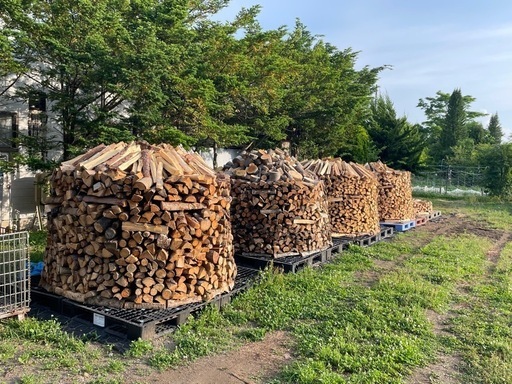 ❷薪販売　針葉樹をご自宅まで配送