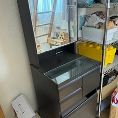 【決まりました】ドレッサー　鏡面台　化粧台　メイク　収納