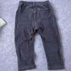 【値下げ】10分丈ﾚｷﾞﾝｽ2枚　80cmの画像