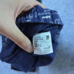 【値下げ】レギンス3着セット　80cmの画像