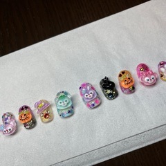 ハロウィンネイル