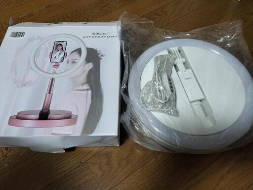 LEDリングライト　撮影用