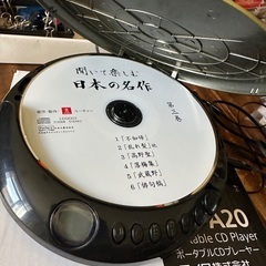 aiwa ポータブルCDプレーヤーの画像