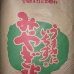 追加5袋限定です。　令和年6度　いとうさん家の宮城県産ひとめぼれ　新米30ｷﾛ(玄米)