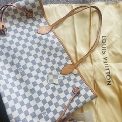 LOUISVUITTON ルイヴィトン　ダミエアズール ネヴァー...