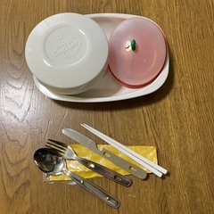 キャンプ用食器(1人分)の画像
