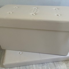 YAMAZEN 収納スツール 2個セット