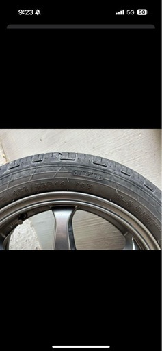 取引中 14×5J +45 PCD100 165/55R14