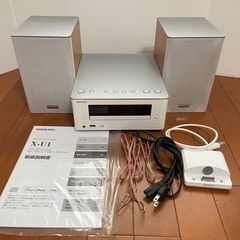 ONKYO オンキョー　CDコンポ X-U1　ジャンク品