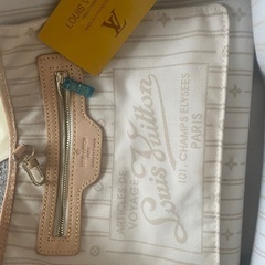 LOUISVUITTON ルイヴィトン　ダミエアズール ネヴァーフルMM N41605 トートバッグの画像