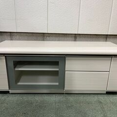 NITORI ニトリ ローボード ポスティア ホワイト テレビ台 AVボード 美品 幅125cm×奥行46cm×高さ46cm 