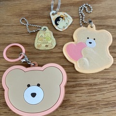 キーホルダー モコモカ  こうぺんちゃん　すみっコぐらし 
