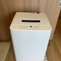 アイリスオーヤマ 2023年製 全自動洗濯機 5.0kg 一人暮らし