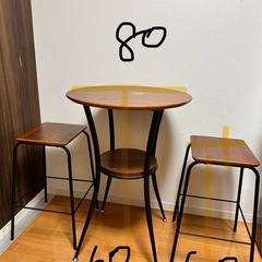 またまたお値下げします お値下げします オシャレなテーブルセット