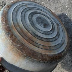 ブリキ たらい 古民具の画像