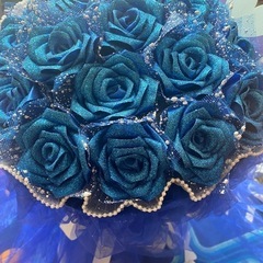 バラの花束永生花の画像