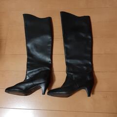 日本製　ロングブーツ　23.5
