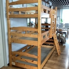 三段ベッド【町田市再生家具】241515の画像