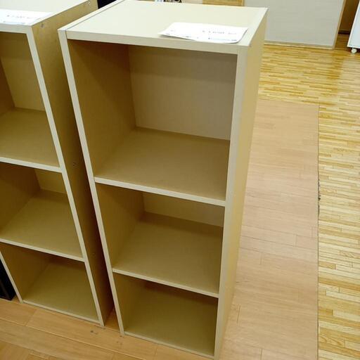 ★ジモティ割あり★ カラーボックス　ナチュラル　クリーニング済　YJ3817