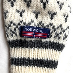 ノルウェー　キッズニット　NORWOOL　ノルウェージャンニット　チロリアンの画像