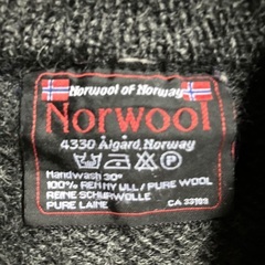 ノルウェー　キッズニット　NORWOOL　ノルウェージャンニット　チロリアンの画像