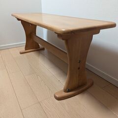【あげます】木製ベンチの画像