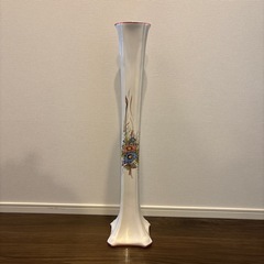 背の高いポルトガル花瓶　ハンドペイント