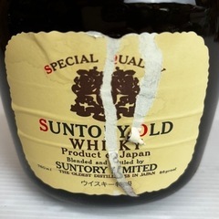 s0913604 未開封 サントリー SUNTORY OLD WHISKY オールド ウイスキー 1899年 760ml 箱付き お酒 古酒 古ラベル 酒 寿 アルコール 中古品の画像